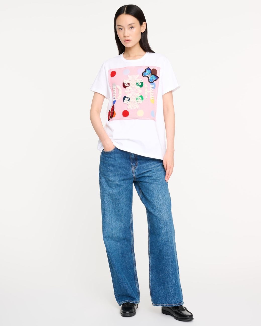 Barrie Red Spots And Butterflies Logo T-Shirt + Damien Hirst