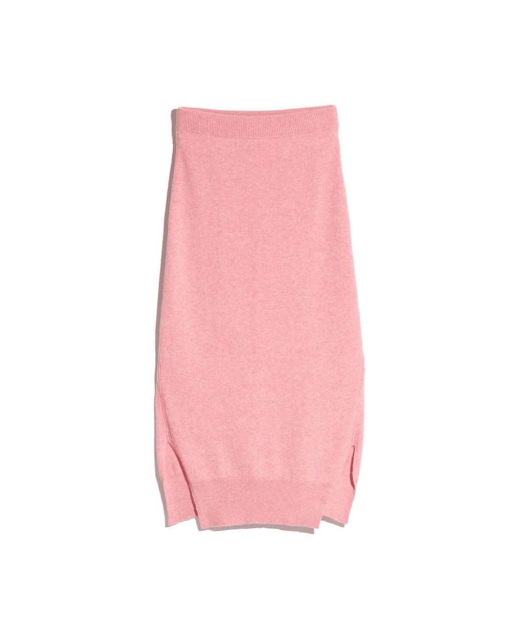 Barrie Pink Iconic Cashmere Skirt