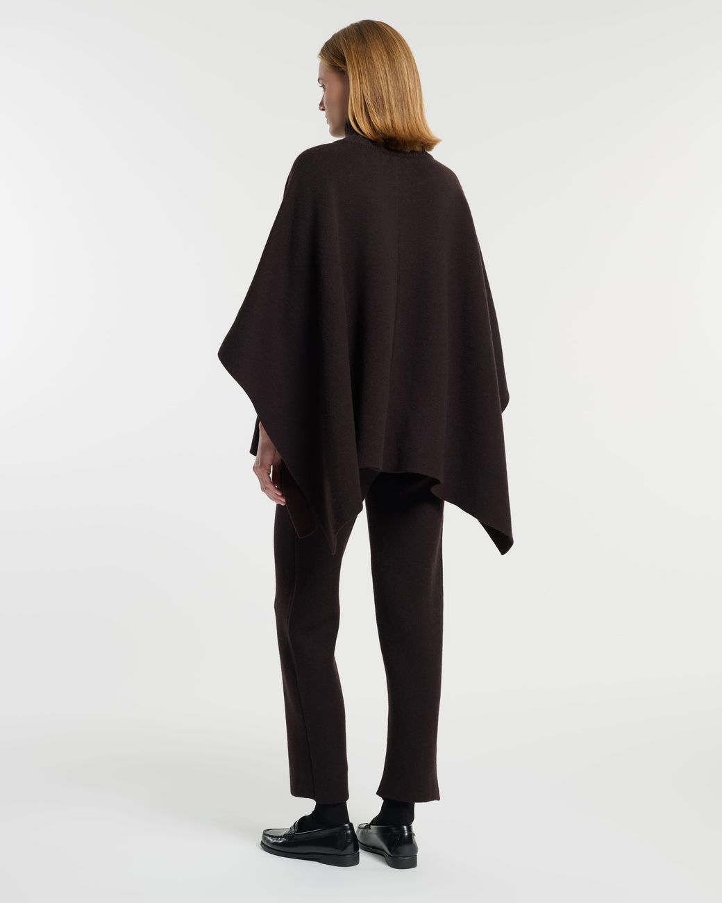 Barrie Black Cashmere Cape