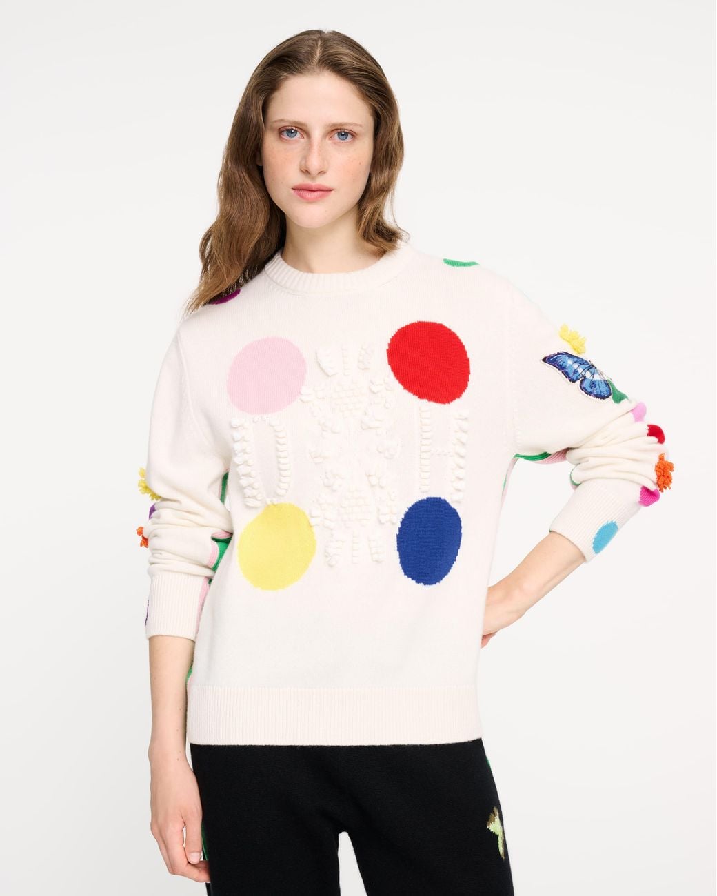 Barrie White Spots Jumper + Damien Hirst – Numbered Item