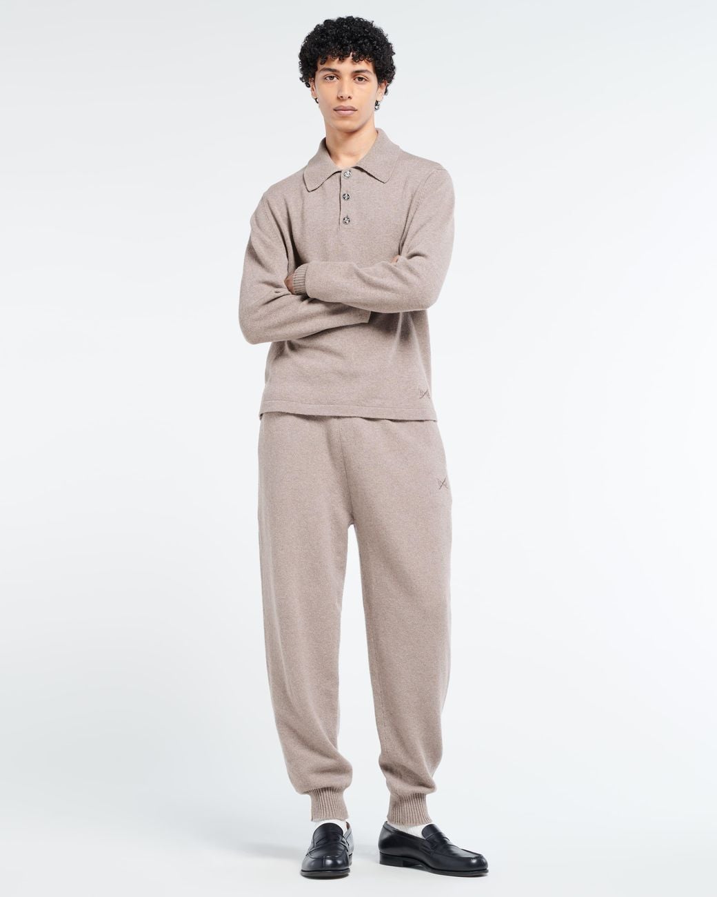 Barrie Brown B Label Cashmere Trousers for men