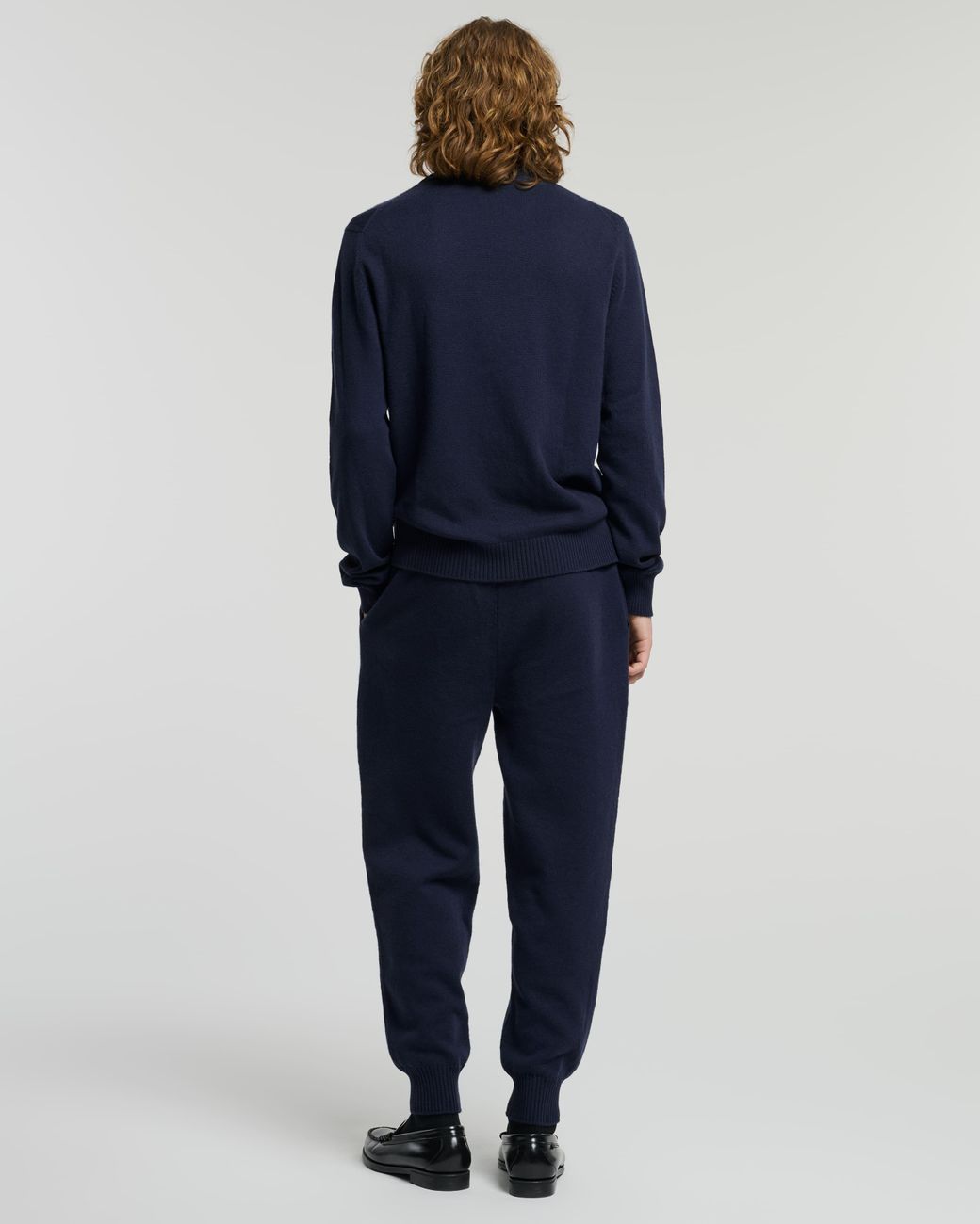 Barrie Blue B Label Cashmere Sweater for men