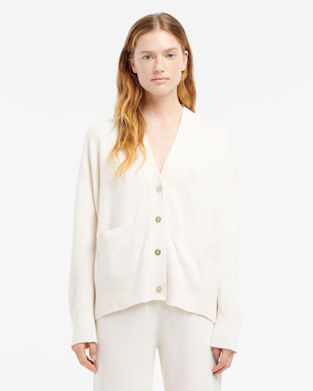 Barrie White Iconic Cashmere Cardigan
