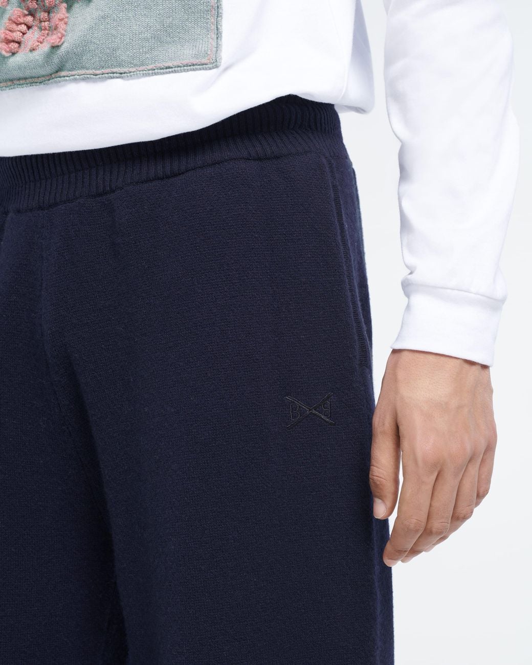 Barrie Blue B Label Cashmere Trousers for men