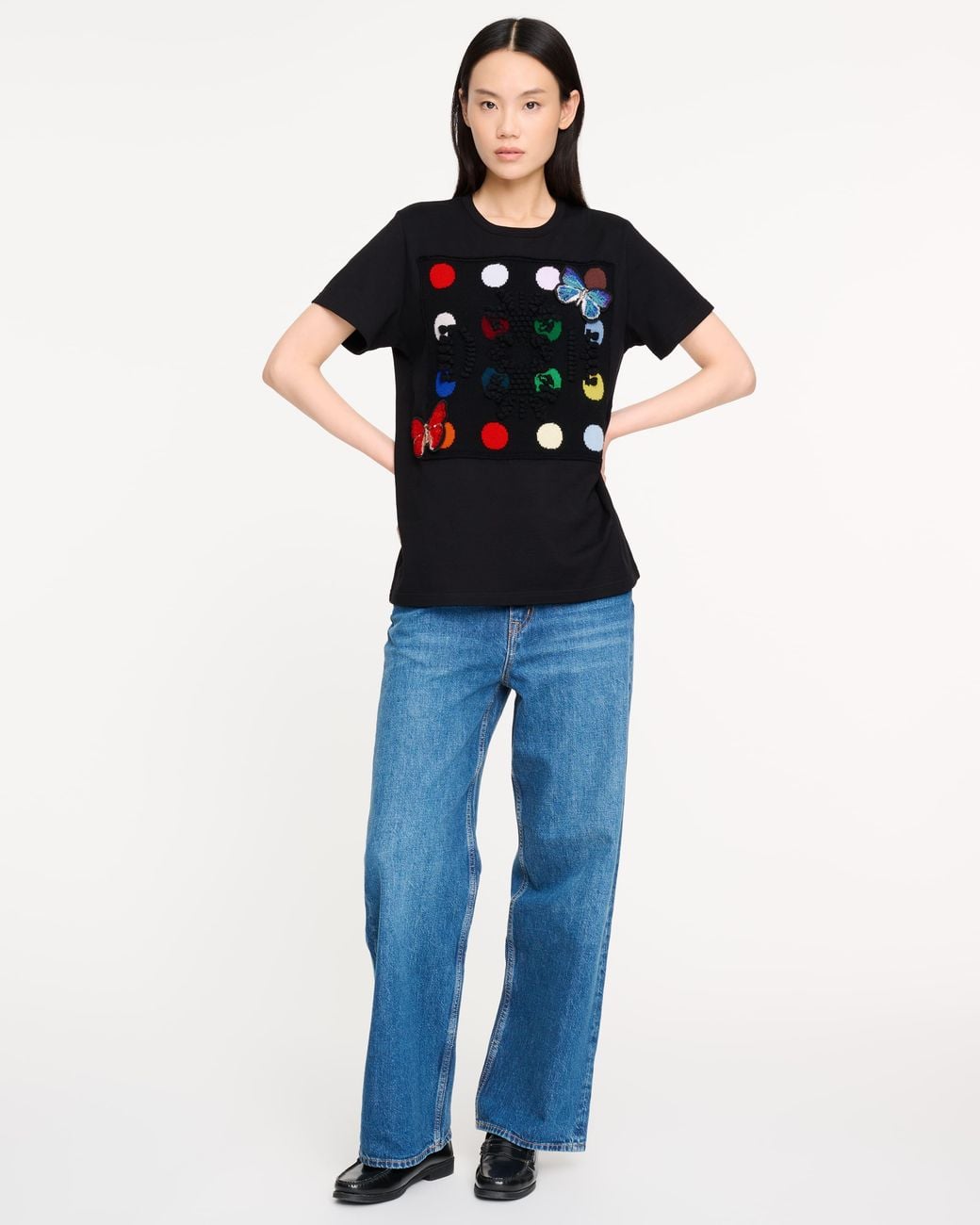 Barrie Black Spots And Butterflies Logo T-Shirt + Damien Hirst