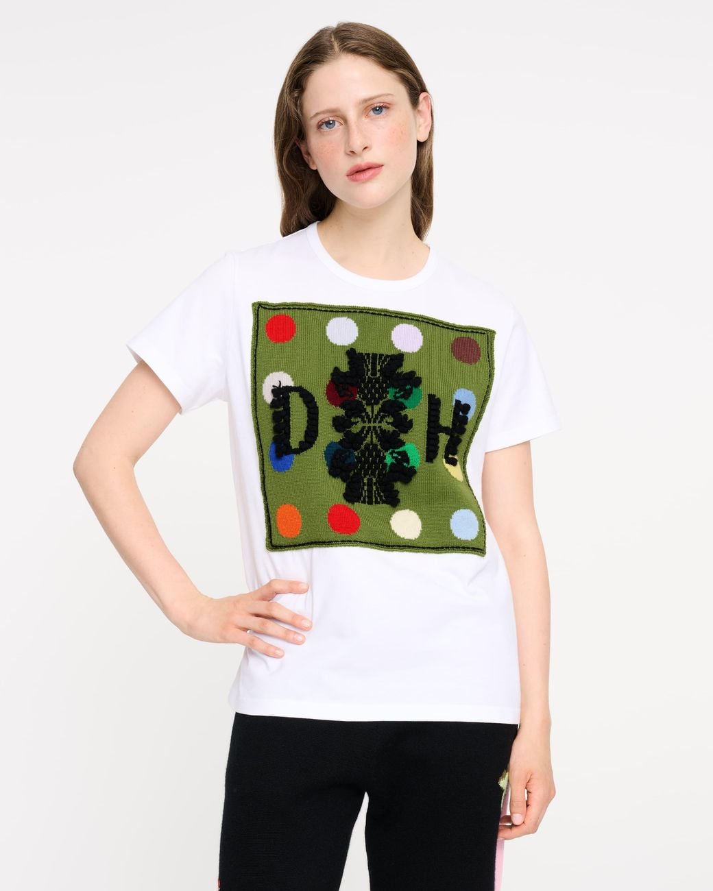 Barrie Green Spots Logo T-Shirt + Damien Hirst