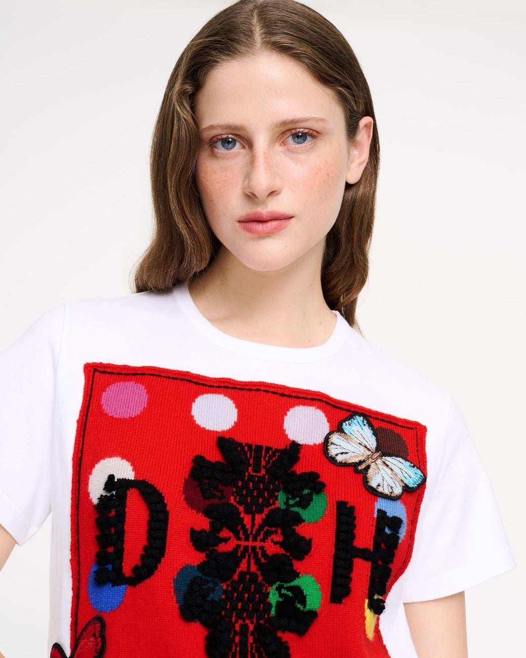 Barrie Red Spots And Butterflies Logo T-Shirt + Damien Hirst