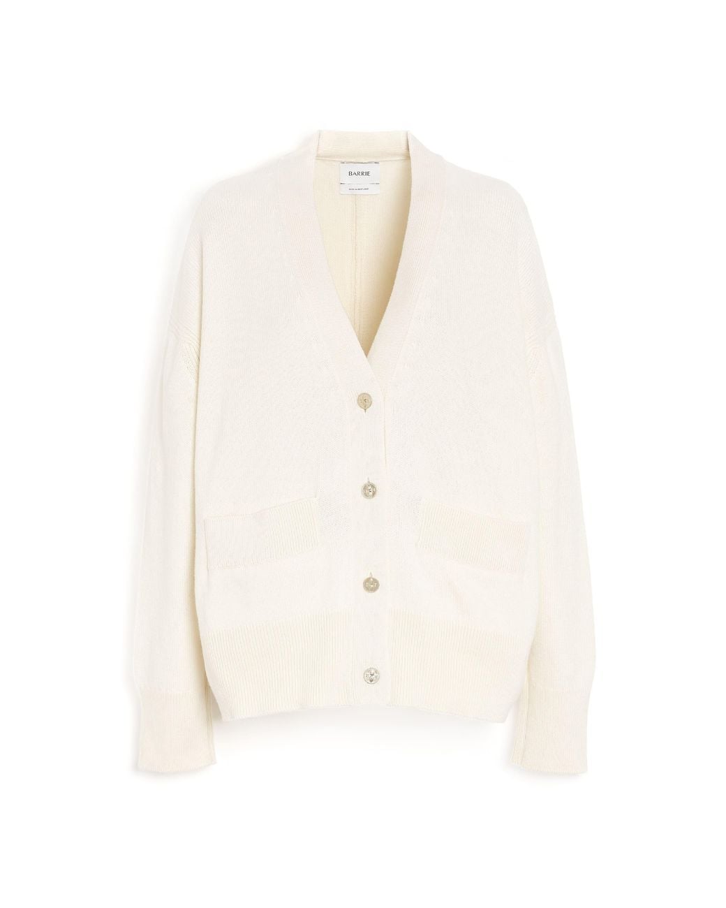 Barrie White Iconic Cashmere Cardigan