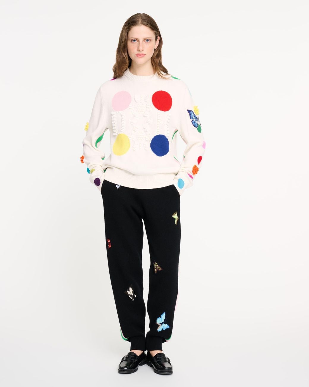 Barrie White Spots Jumper + Damien Hirst – Numbered Item