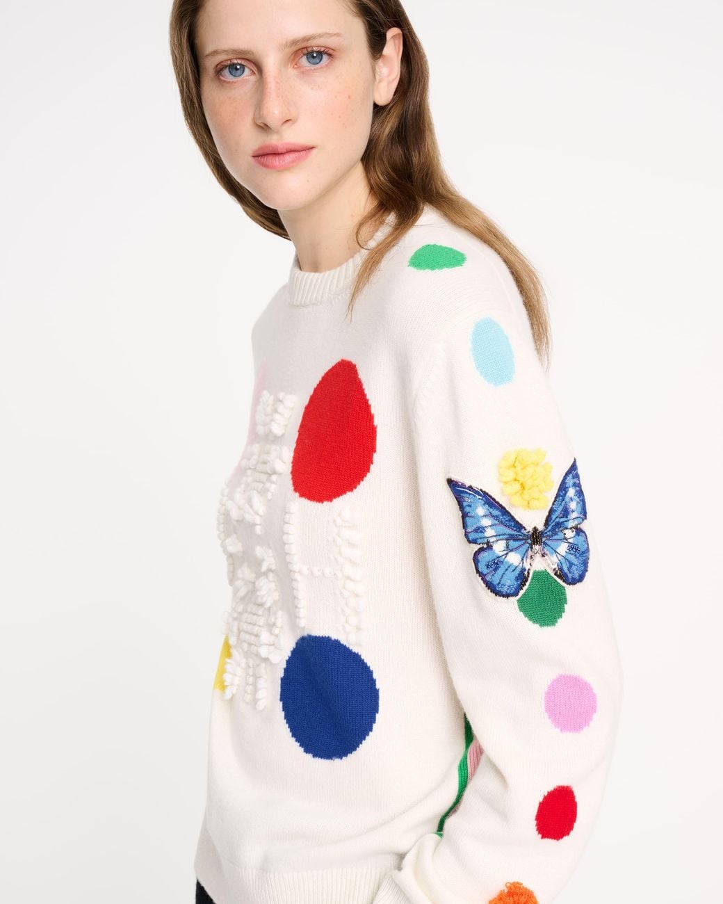 Barrie White Spots Jumper + Damien Hirst – Numbered Item