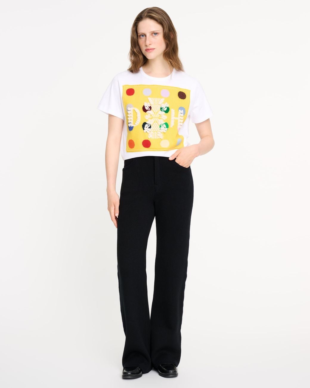 Barrie Yellow Spots Logo T-Shirt + Damien Hirst