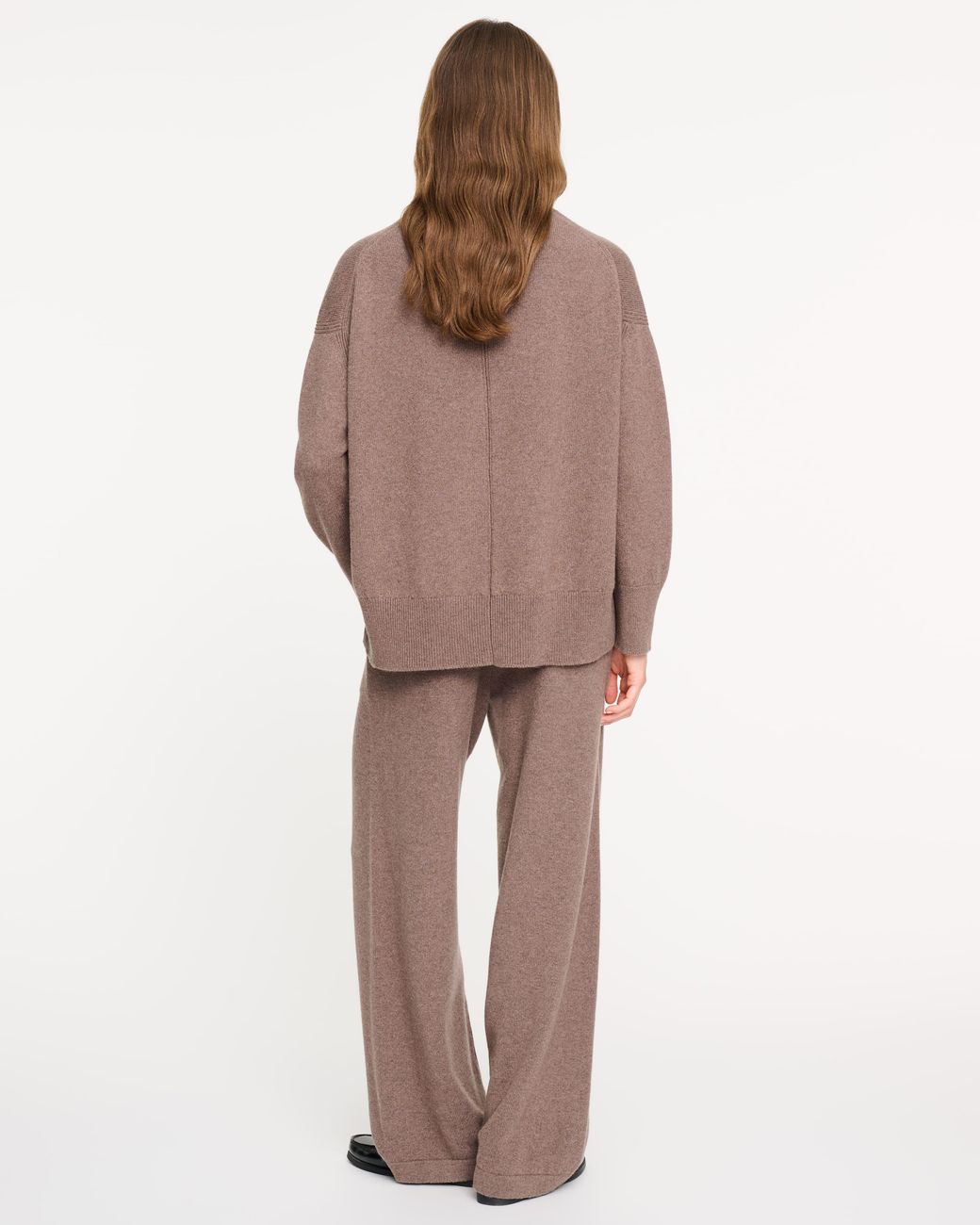 Barrie Brown Straight-Cut Cashmere Trousers