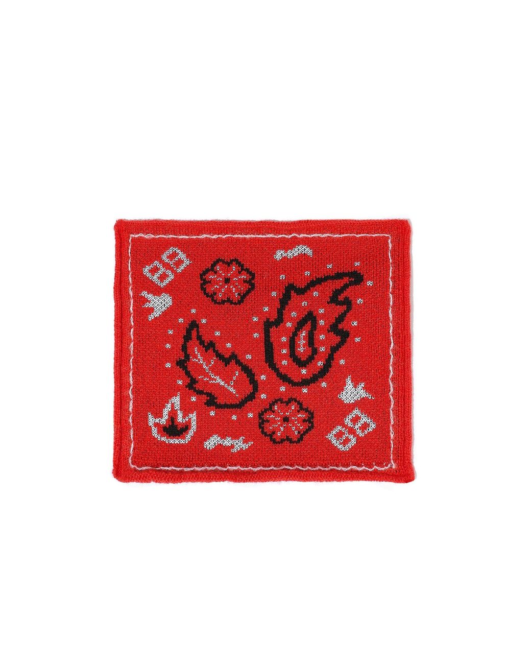 Barrie Red Bandana Patches