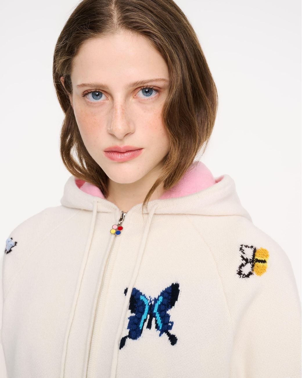 Barrie Natural Butterflies Hoodie + Damien Hirst