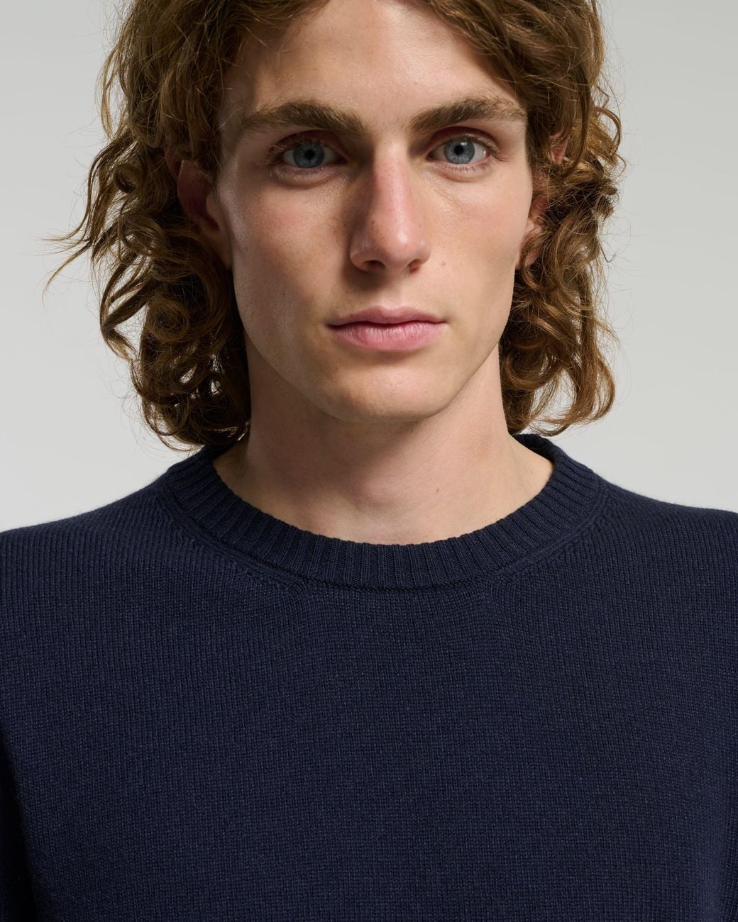 Barrie Blue B Label Cashmere Sweater for men