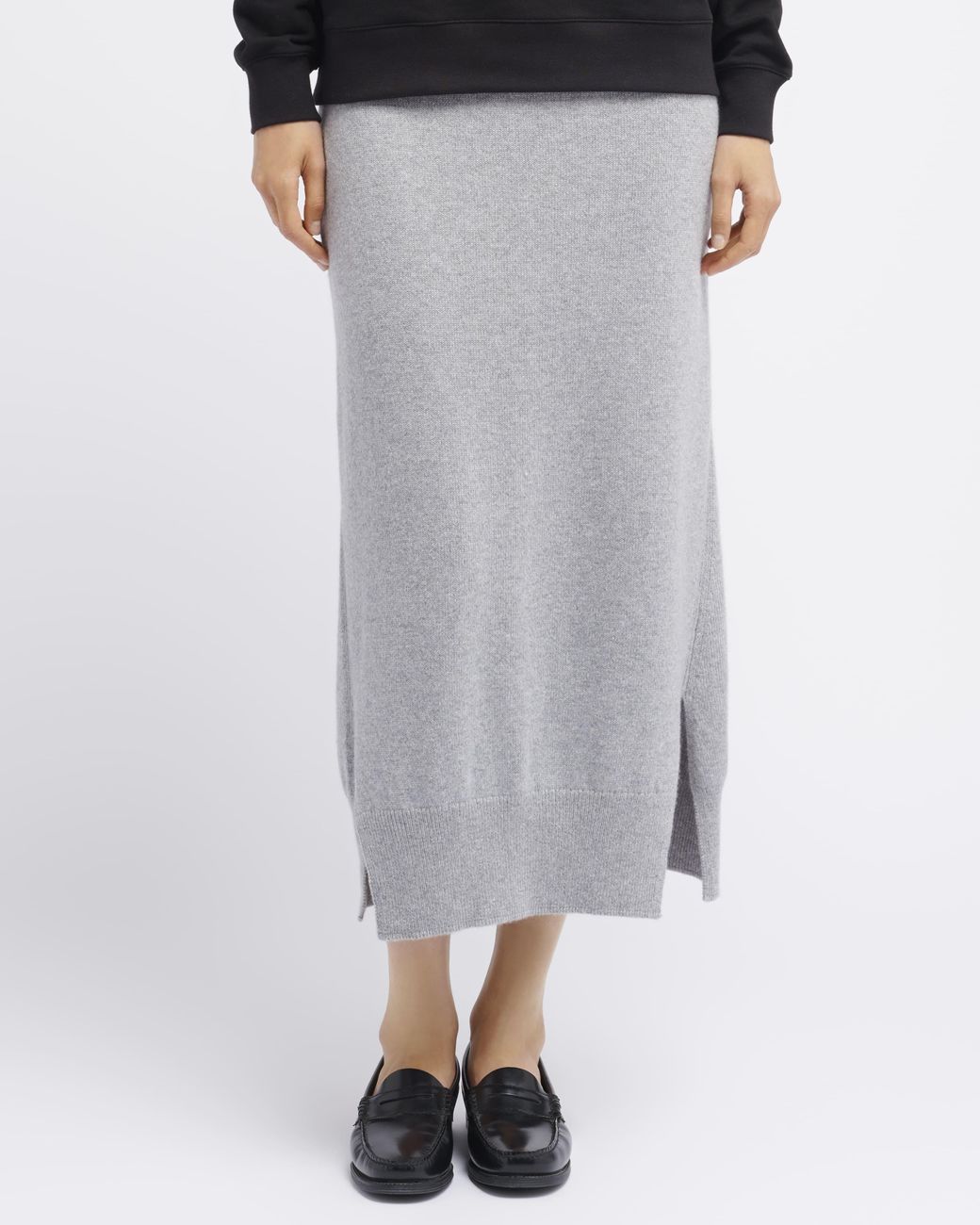 Barrie Gray Iconic Cashmere Skirt
