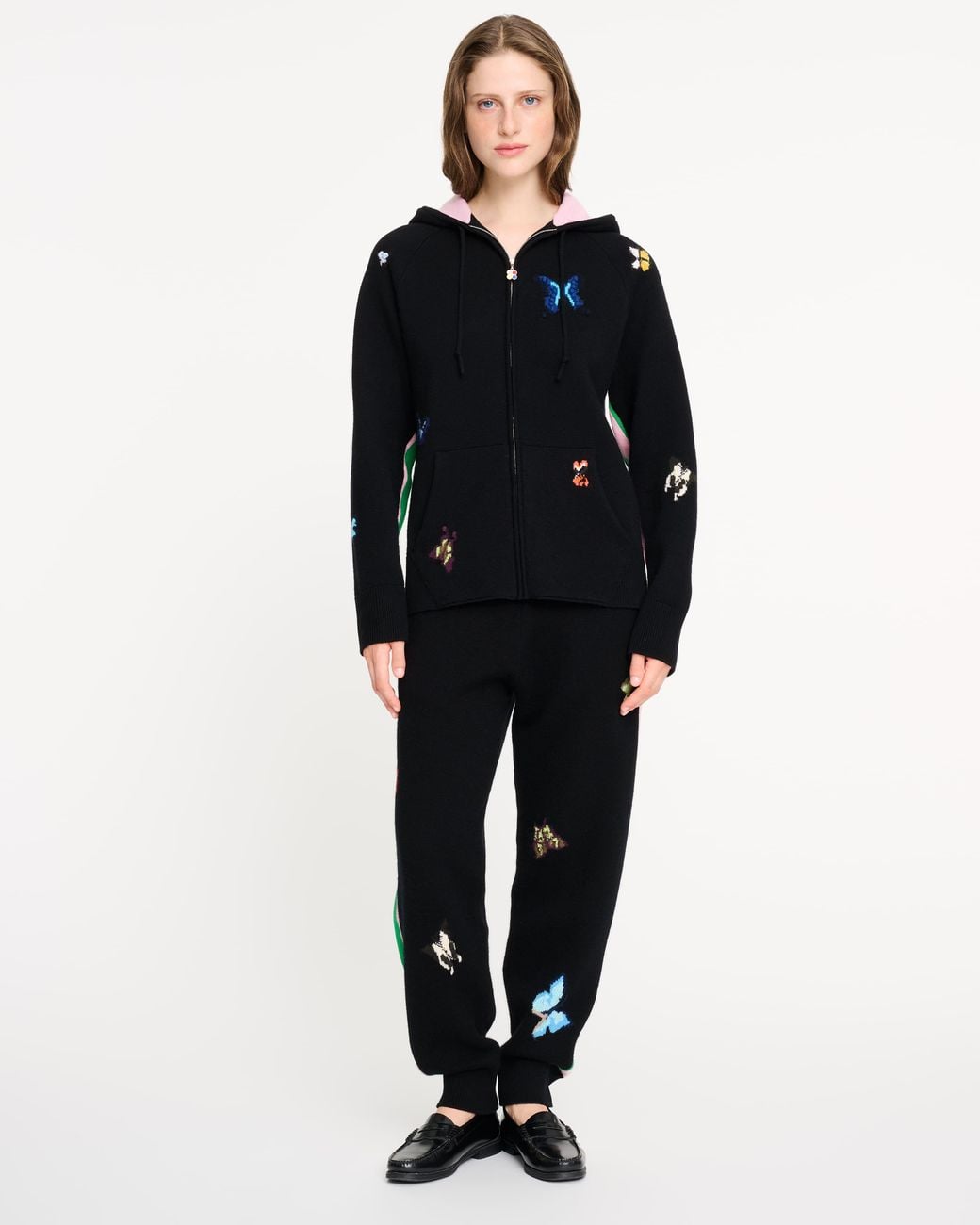 Barrie Black Butterflies Hoodie + Damien Hirst – Numbered Item