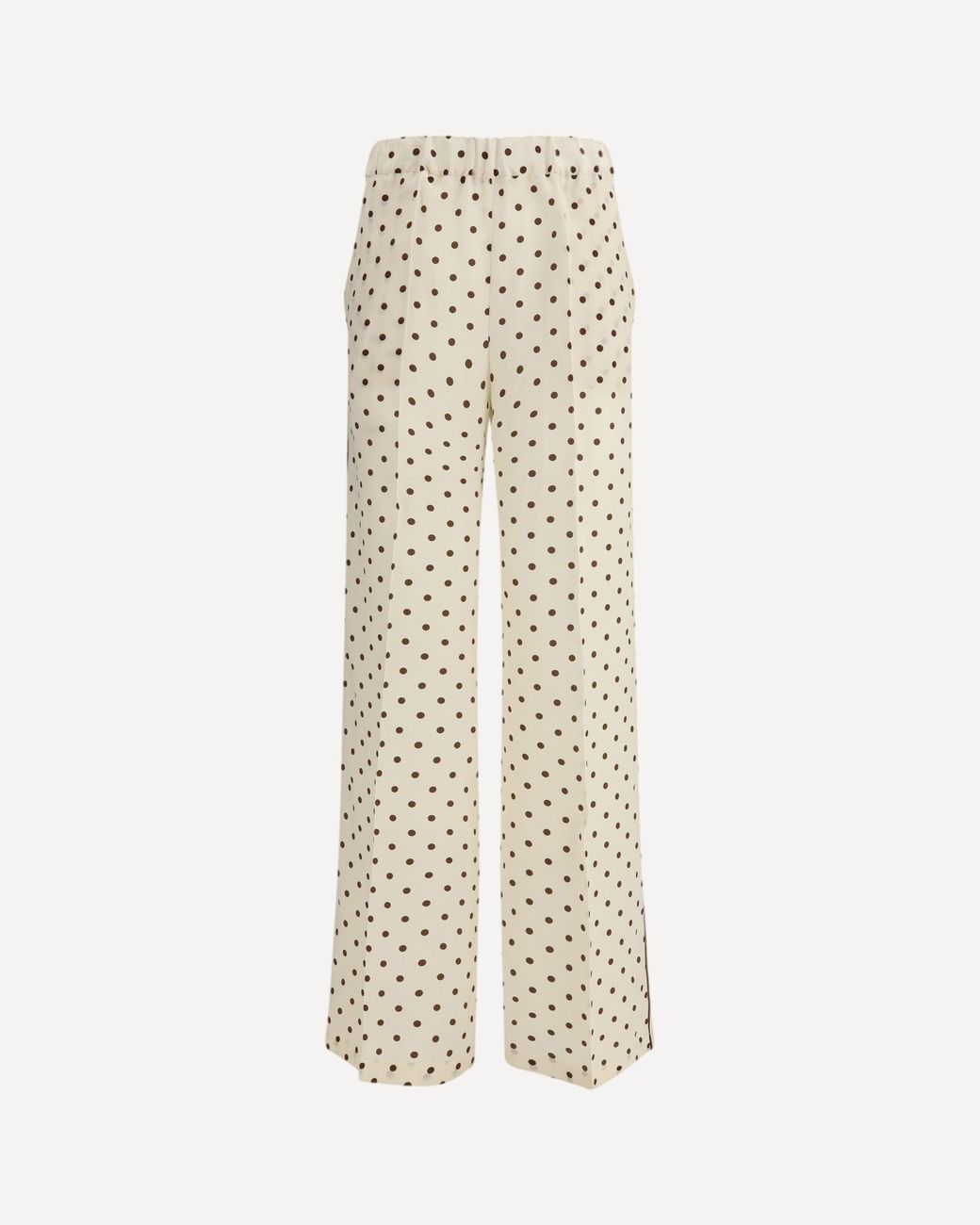 P.A.R.O.S.H. White P. A.R. O.S. H. Polka-Dot Pants