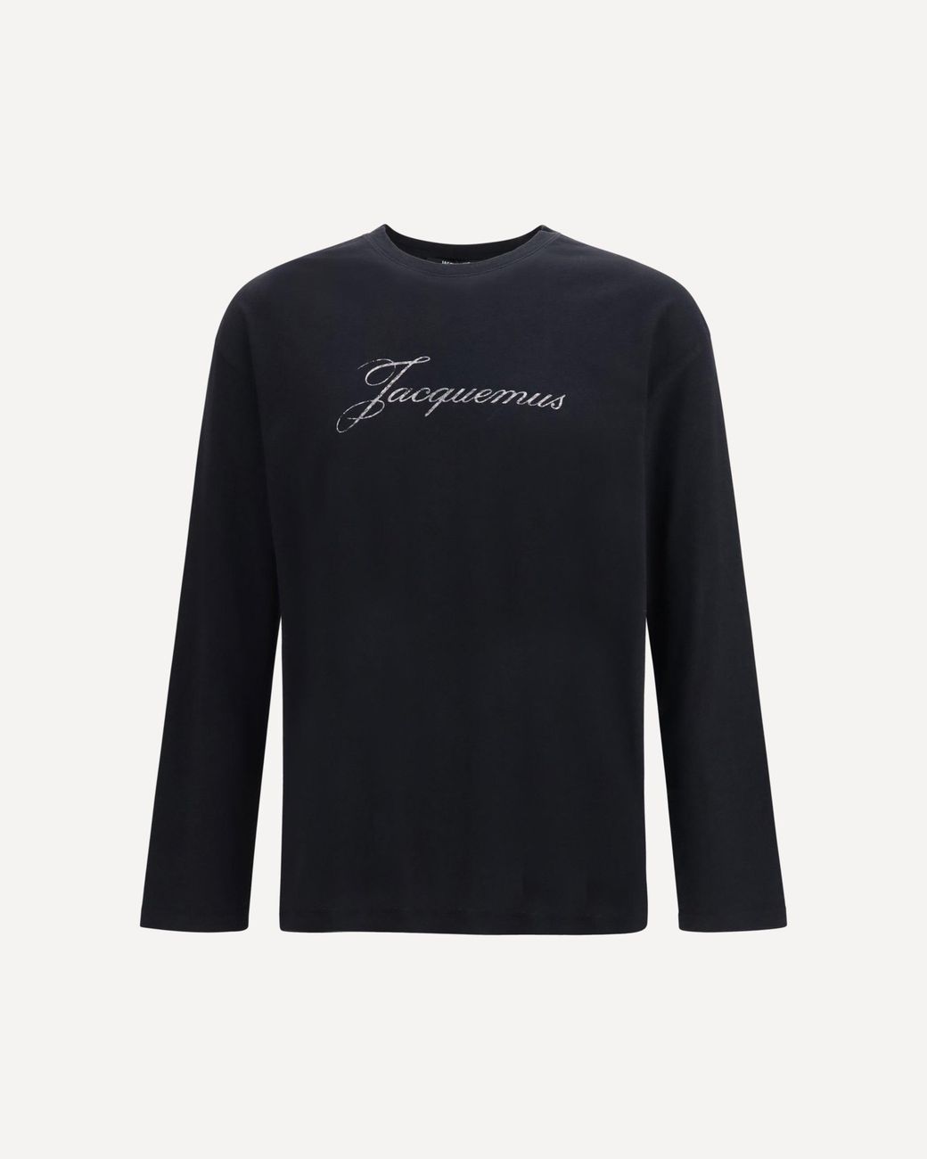 Jacquemus Blue Long-Sleeve T-Shirt for men