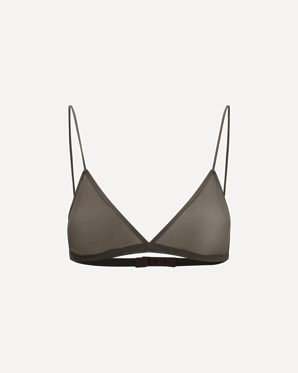 Calvin Klein Gray Ruby Triangle Bra
