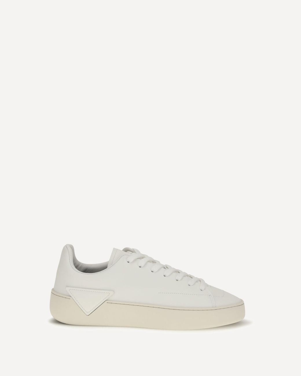Prada Natural Court Leather Sneakers for men