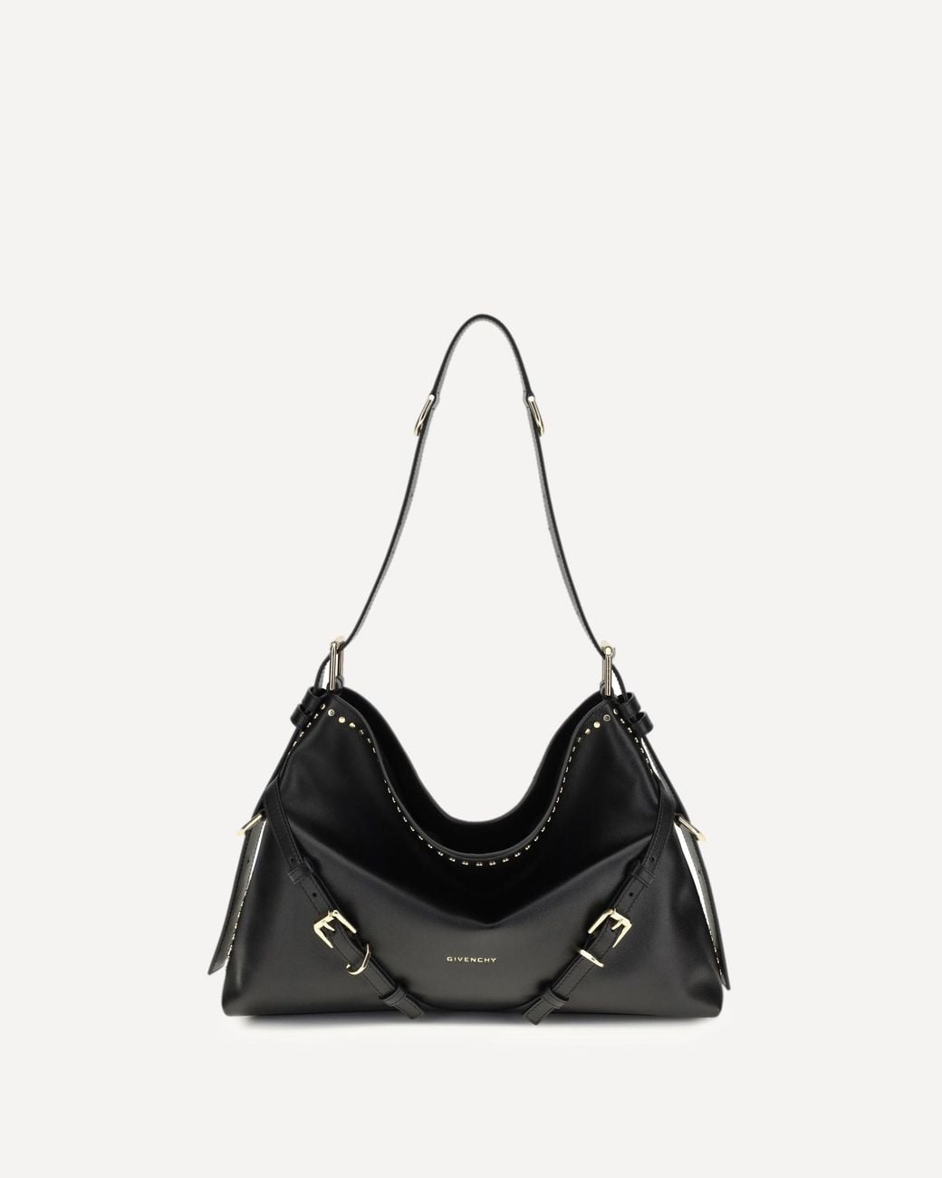 Givenchy Black Large Voyou Shoulder Bag
