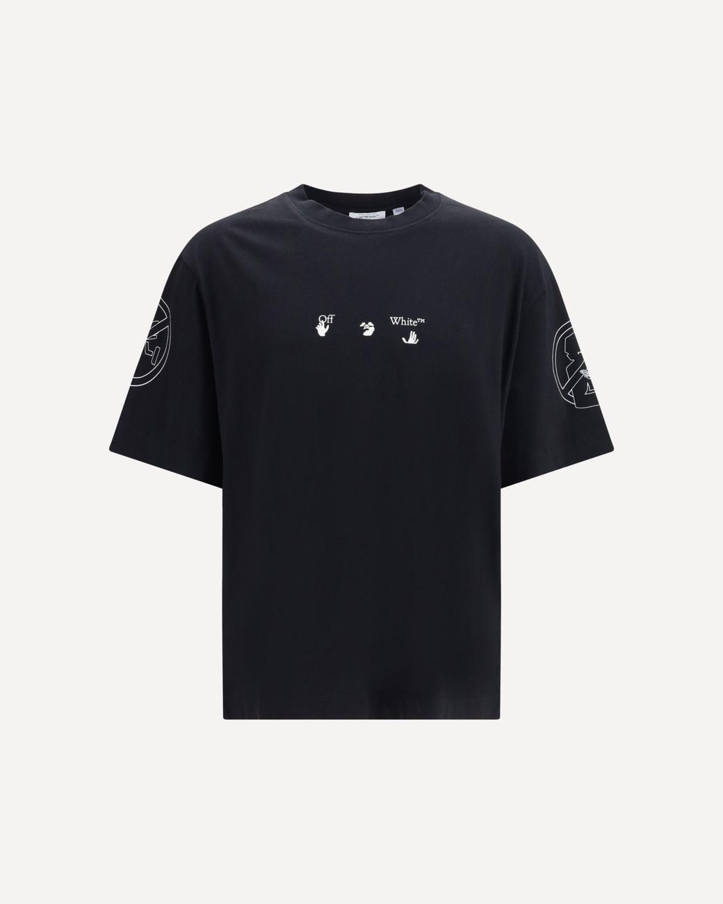 Off-White c/o Virgil Abloh Black Neighbourhood Skate T-Shirt for men
