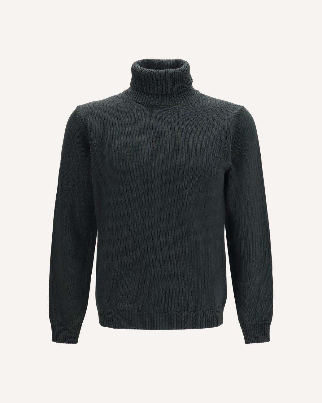 Roberto Collina Blue Turtleneck Wool Sweater for men