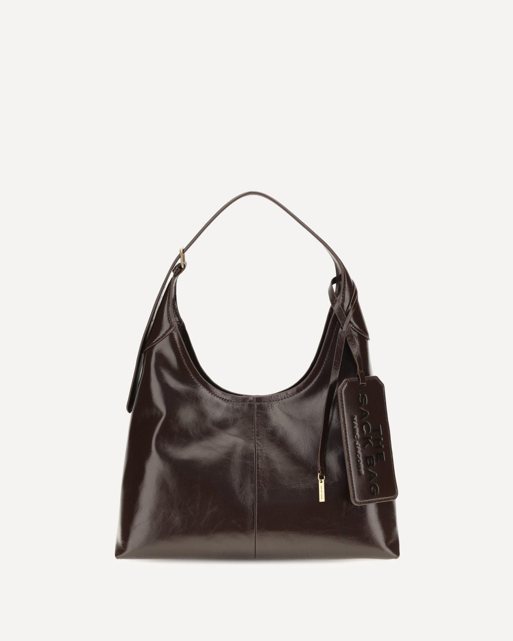 Marc Jacobs Black Sack Leather Shoulder Bag