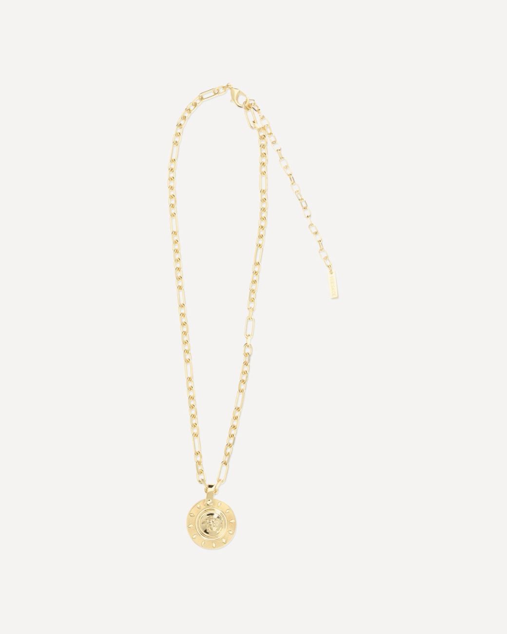 Versace White Necklace Metal