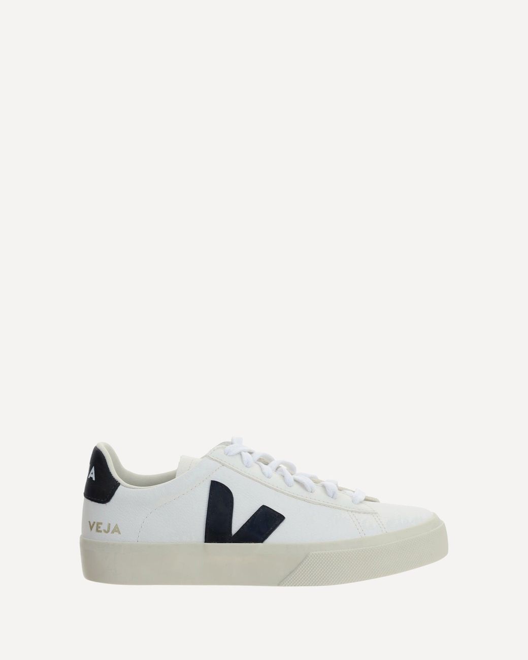 Veja White Leather Sneakers