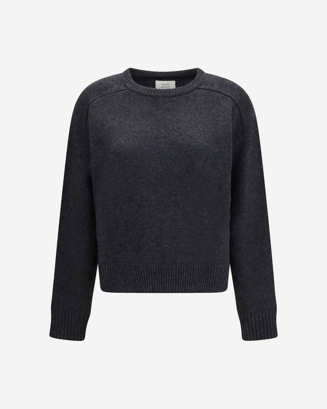 Loulou de Saison Blue Breha Wool Cashmere Blend Sweater