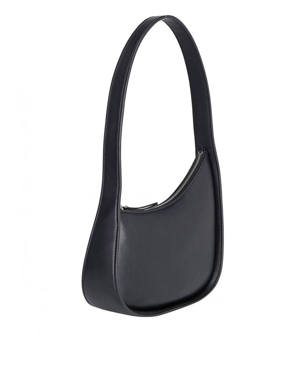 The Row Half Moon Bag in Black Lyst