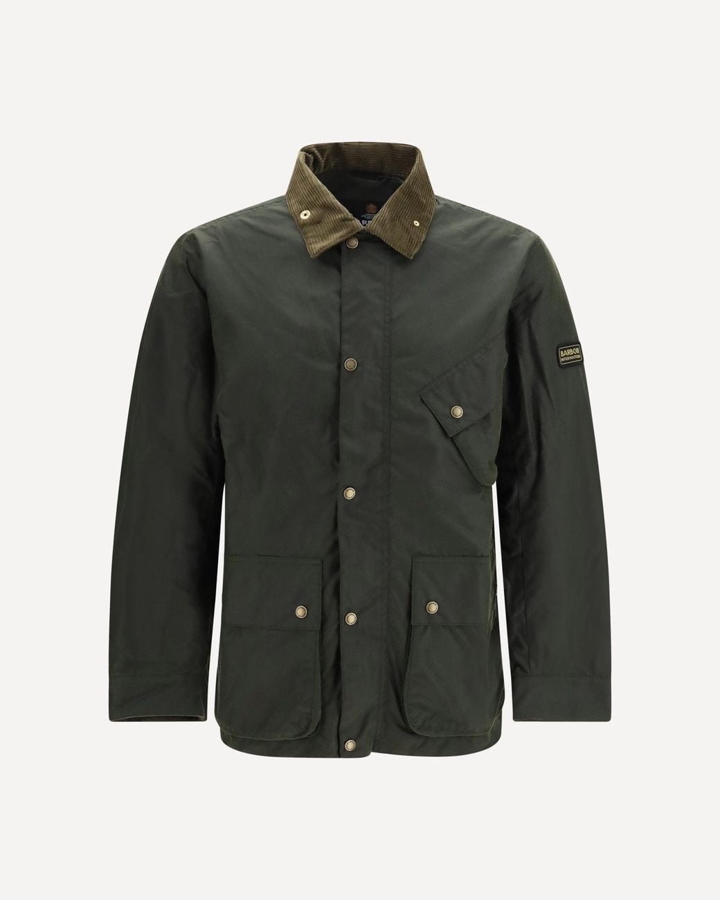 Barbour Green Brake Line Waxed Jacket