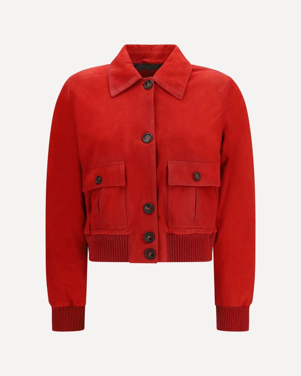 Valstar Red Suede Leather Jacket