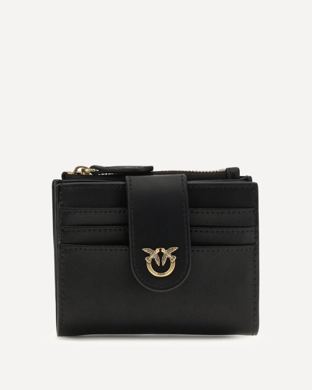 Pinko Black Wallet With Logo