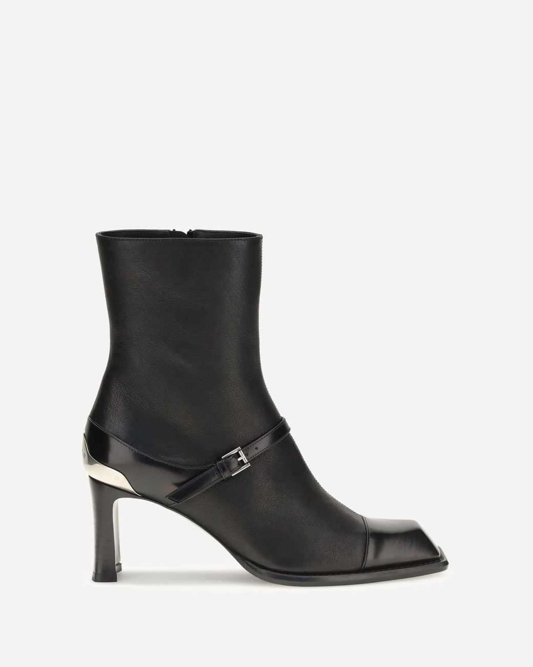 McQueen Black Niko Ankle Boots