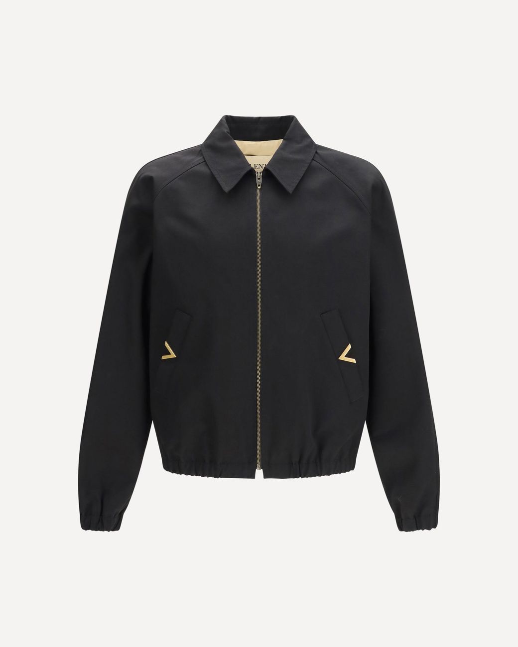 Valentino Black Collared Jacket for men