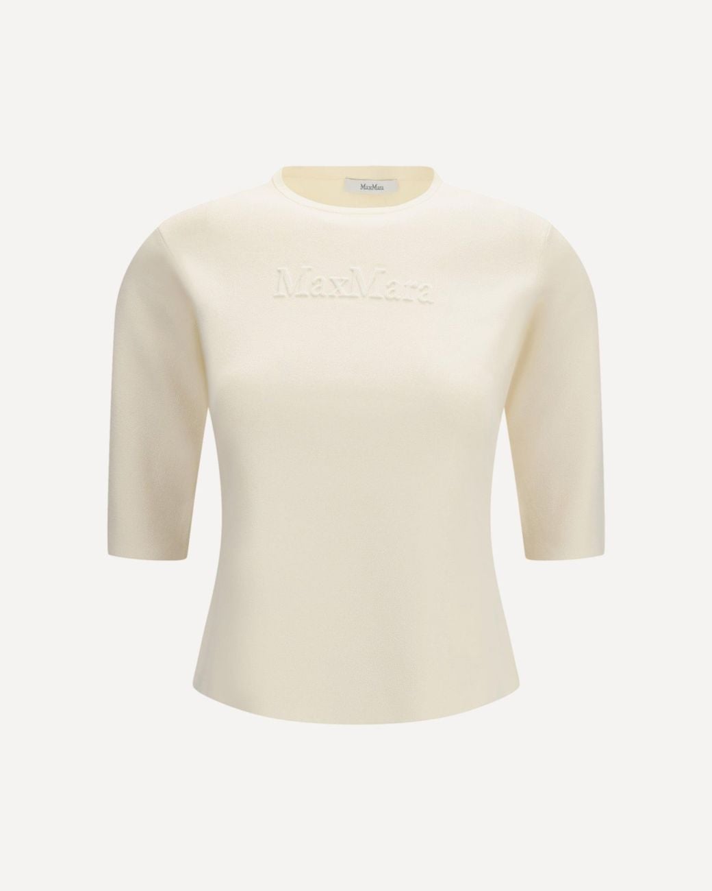 Max Mara Pure White Mxpaustero T-Shirt