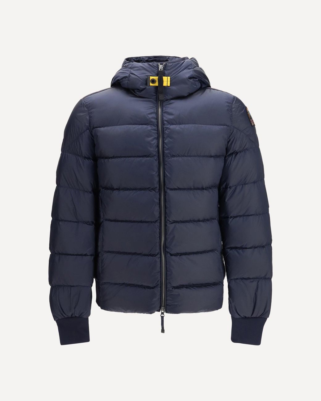 Parajumpers Blue Puffer Jacket Pharrel With Hood for men