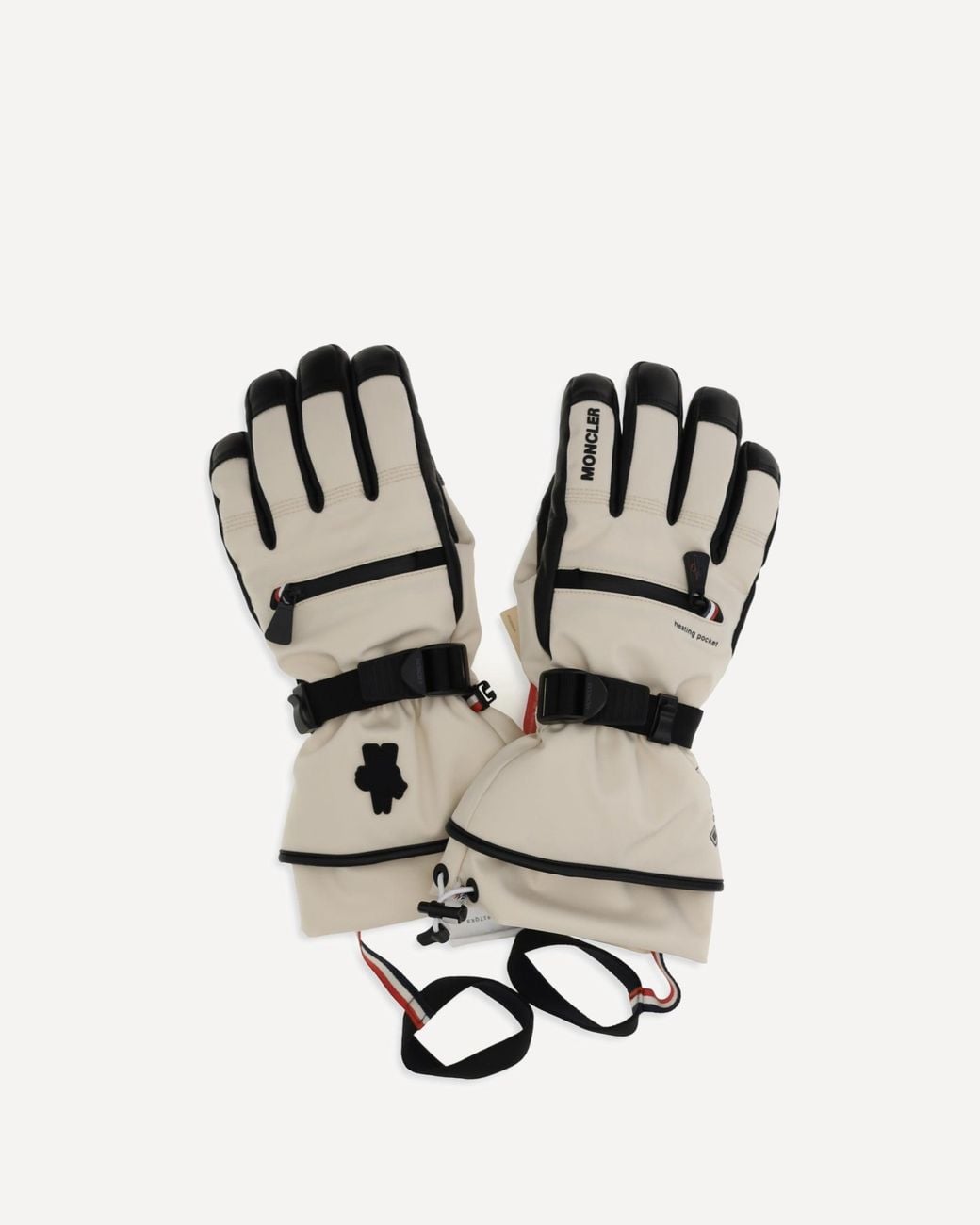 Moncler Black Padded Gloves
