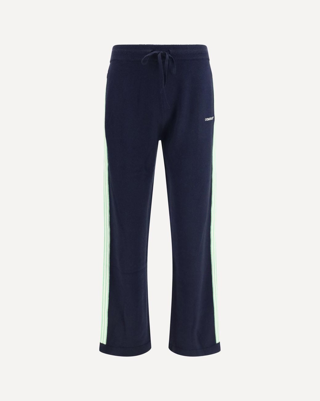 Casablanca Blue Merino Wool Sweatpants for men