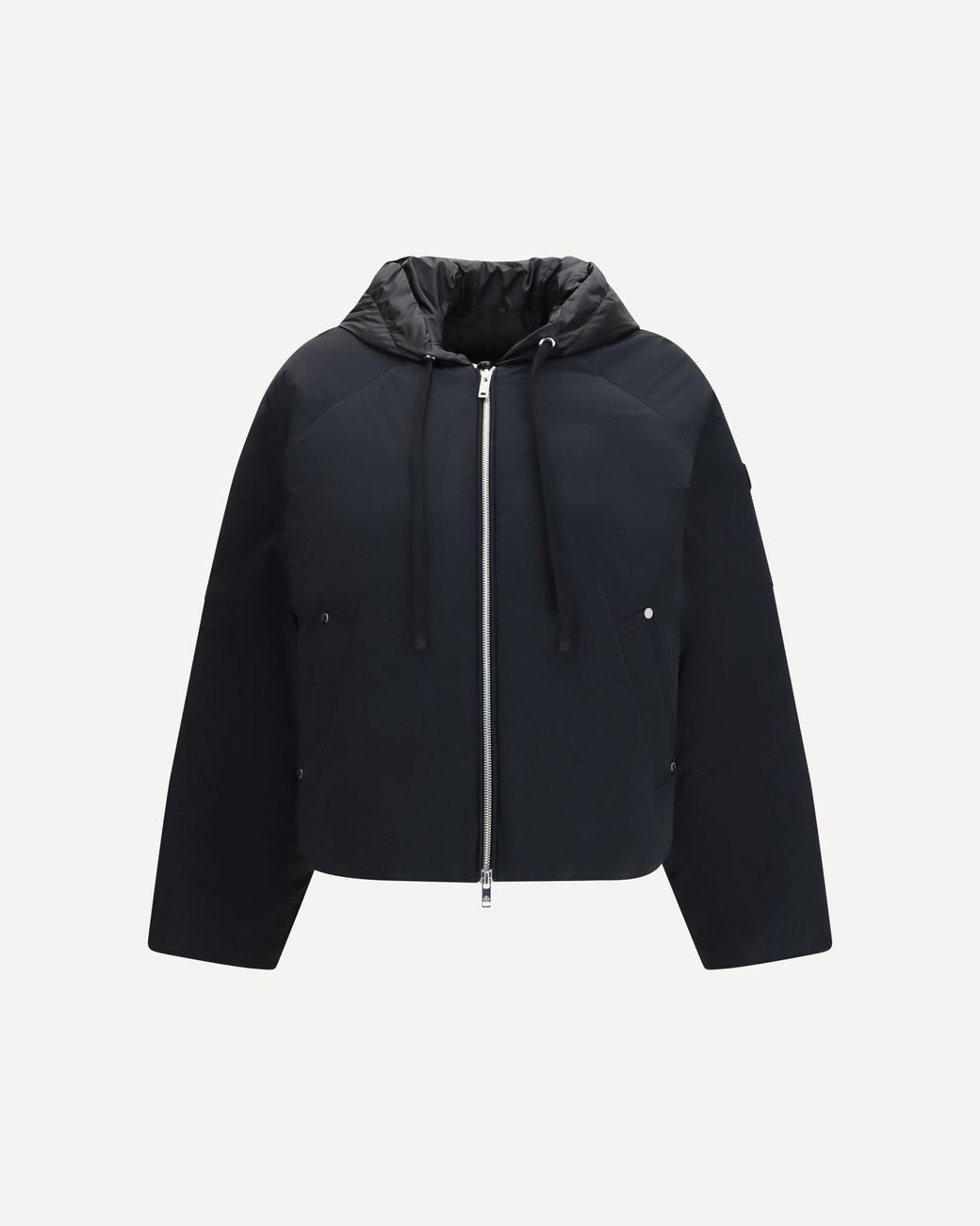 Moose Knuckles Blue Tegan Bomber Down Jacket