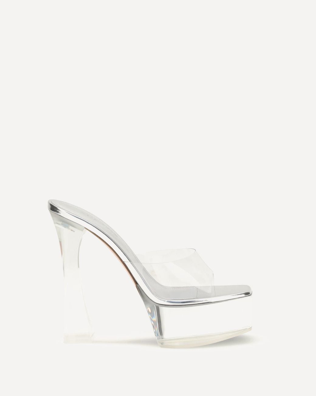 AMINA MUADDI Natural Dalida Plateau Sandals