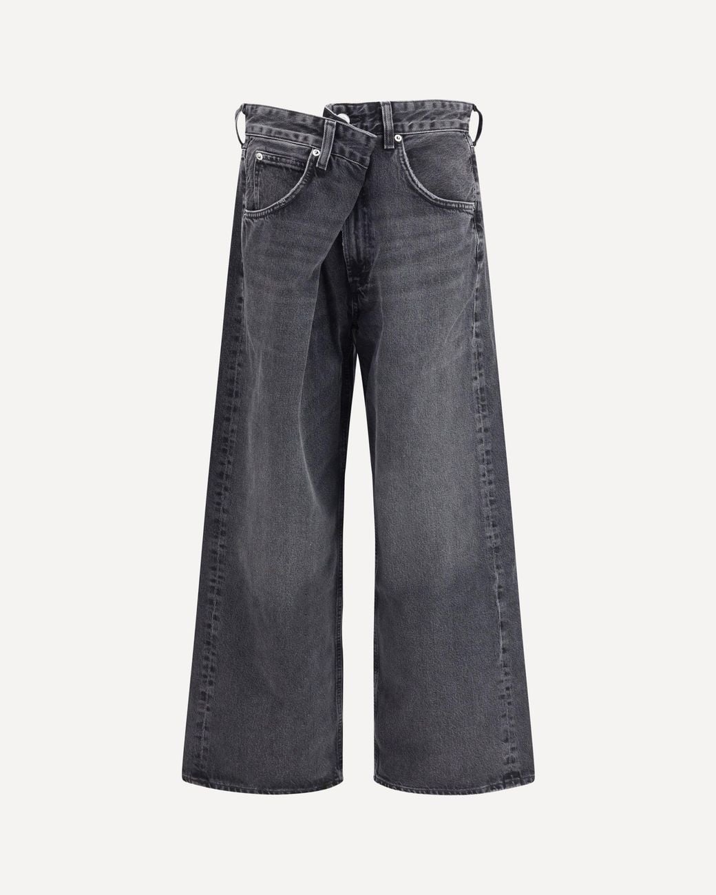 Agolde Blue Vana Wide Leg Jeans