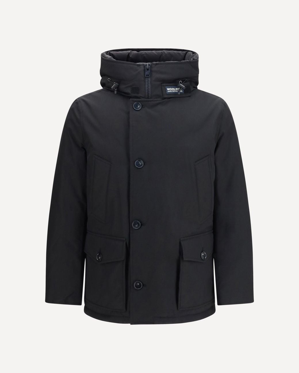 Woolrich Black Arctic Anorak for men