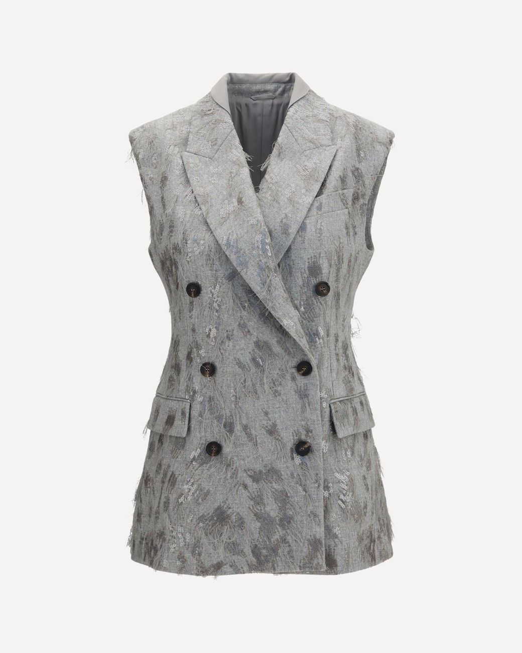 Brunello Cucinelli Gray Gilet