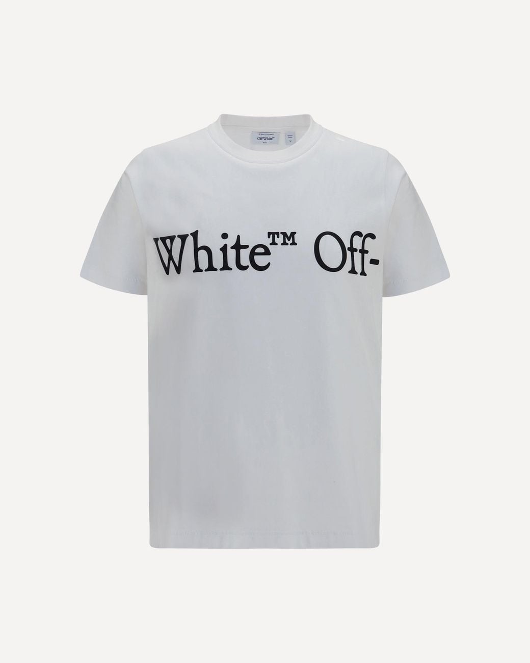Off-White c/o Virgil Abloh Gray Bookish Scarf T-Shirt