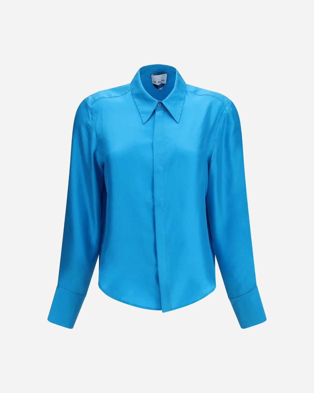 Sa Su Phi Blue Petit Silk Shirt