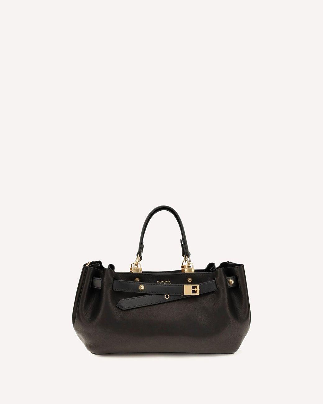 Balenciaga Black Small Bel Air Tote Bag